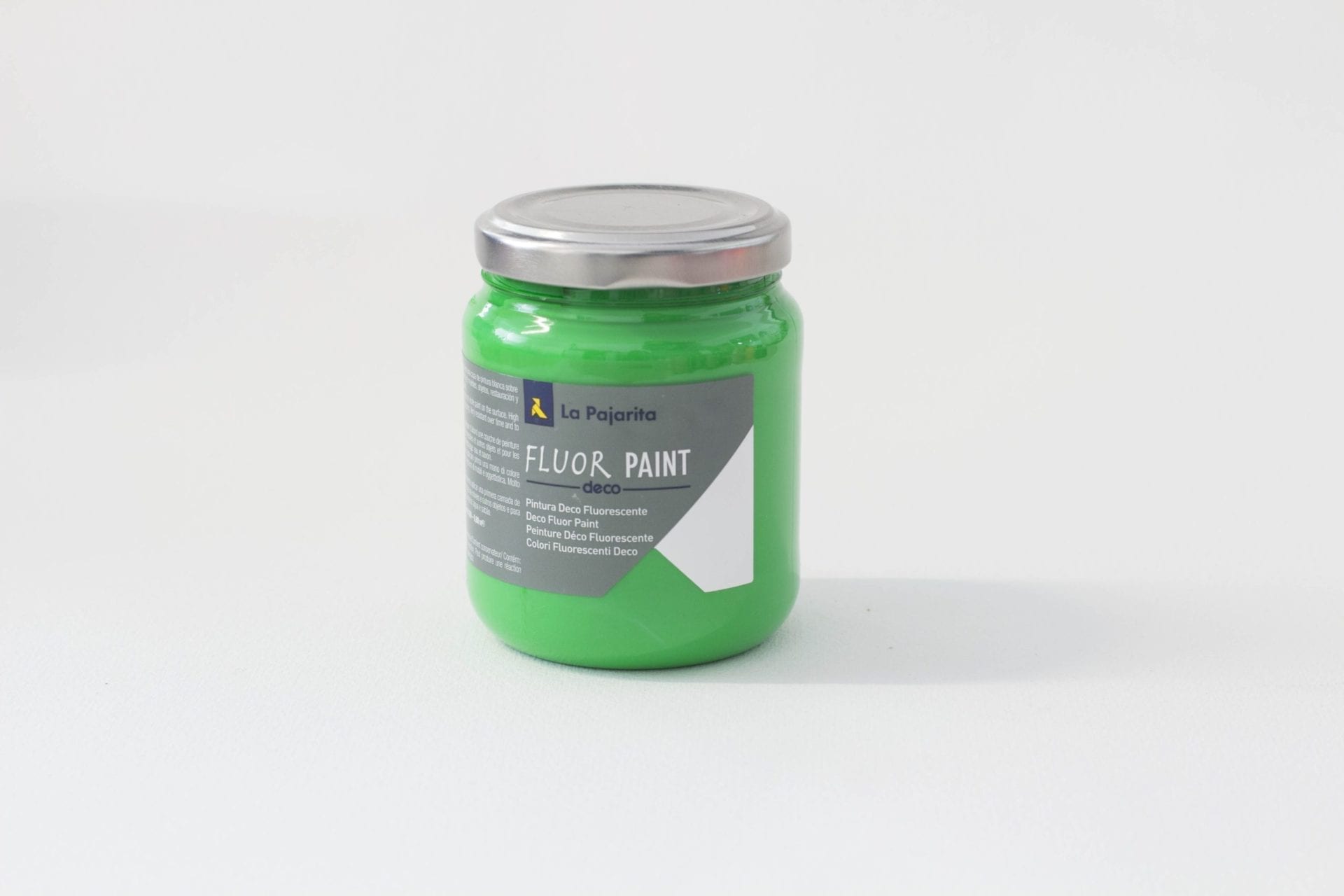 Pintura Fluorescente La Pajarita F-06 Verde 75ml. » Pinturas Valderas