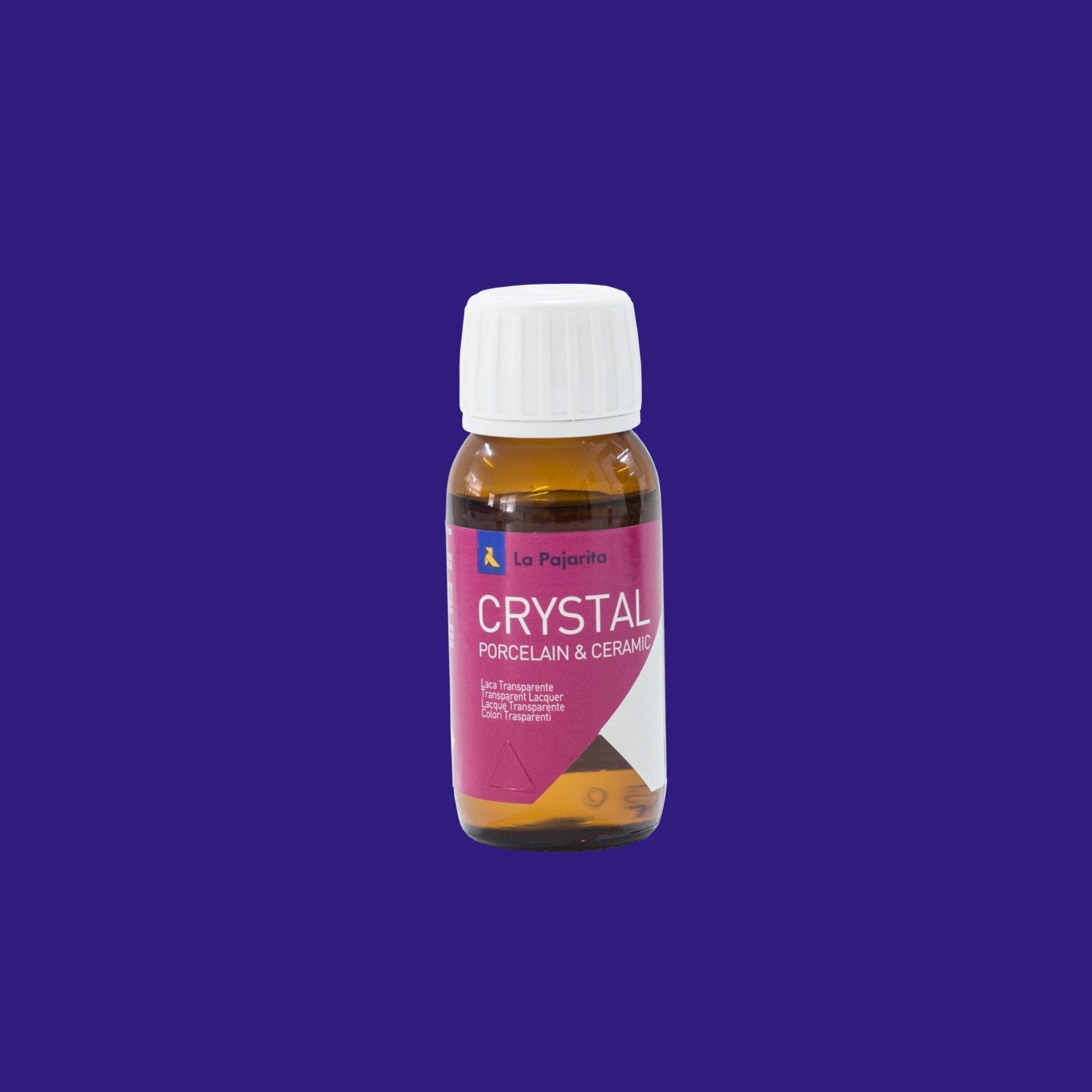 Pintura cristal La Pajarita 50ml rojo