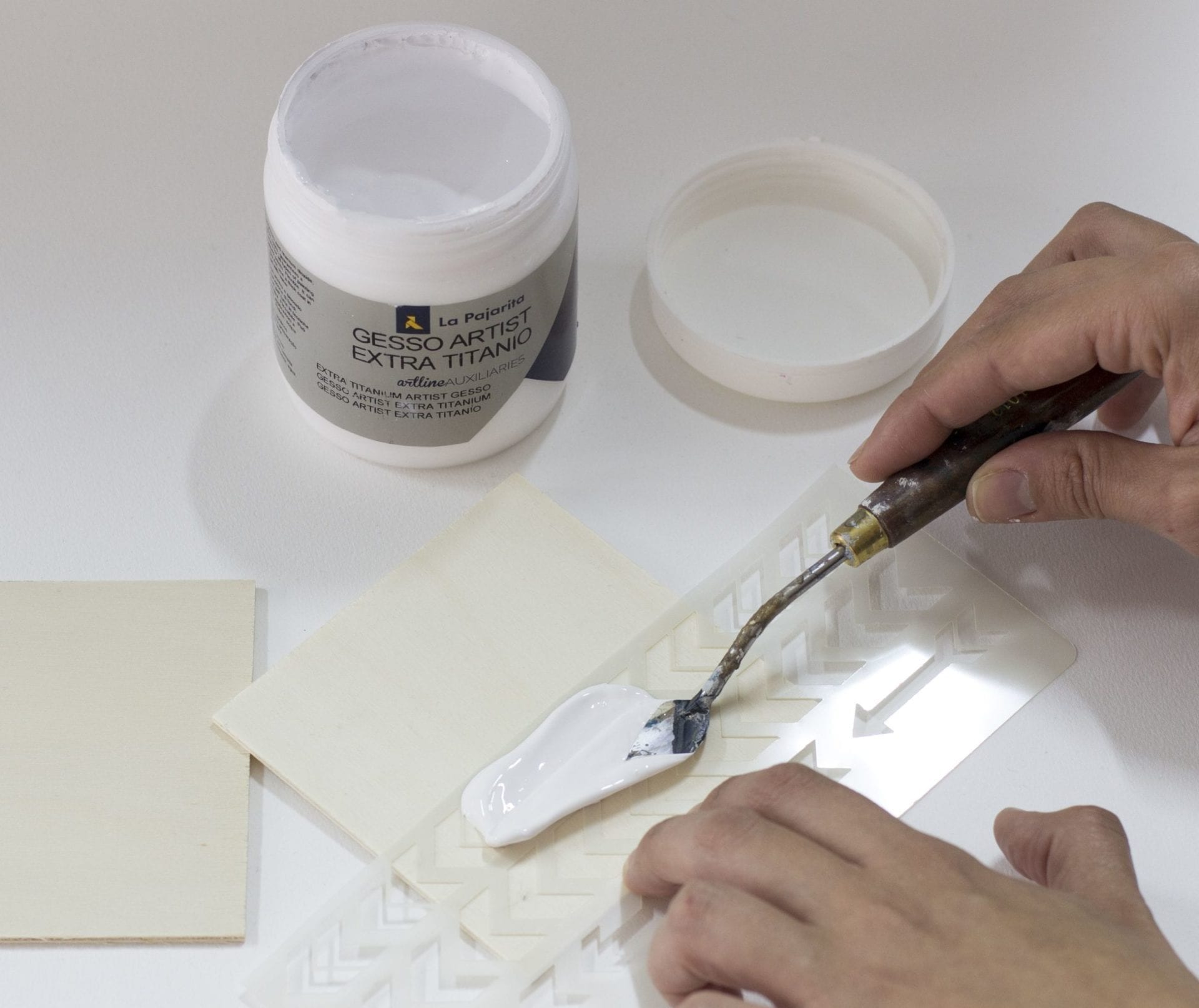 Gesso artista extra titanio - La Pajarita