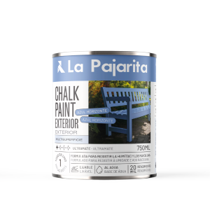 Pintura a la tiza exterior azul horizonte