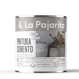 Pintura efecto cemento
