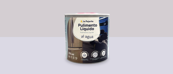 Pulimento líquido al agua que limpia, pule, abrillanta y protege