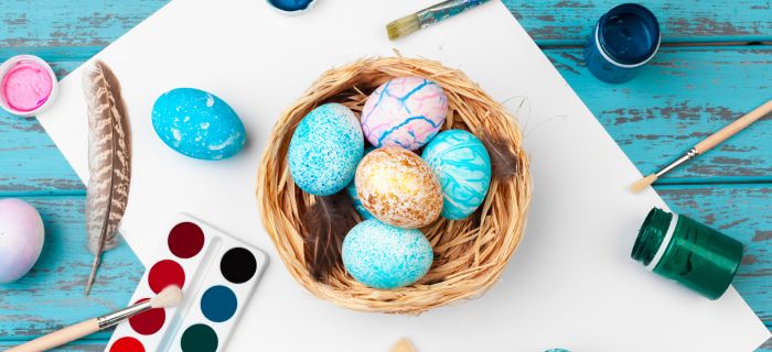 come decorare le uova di Pasqua