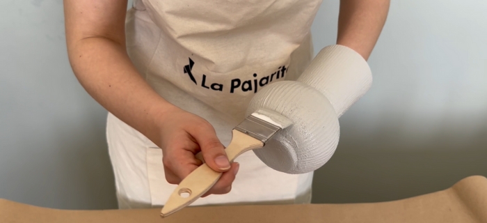 pintar efecto cemento con paletina