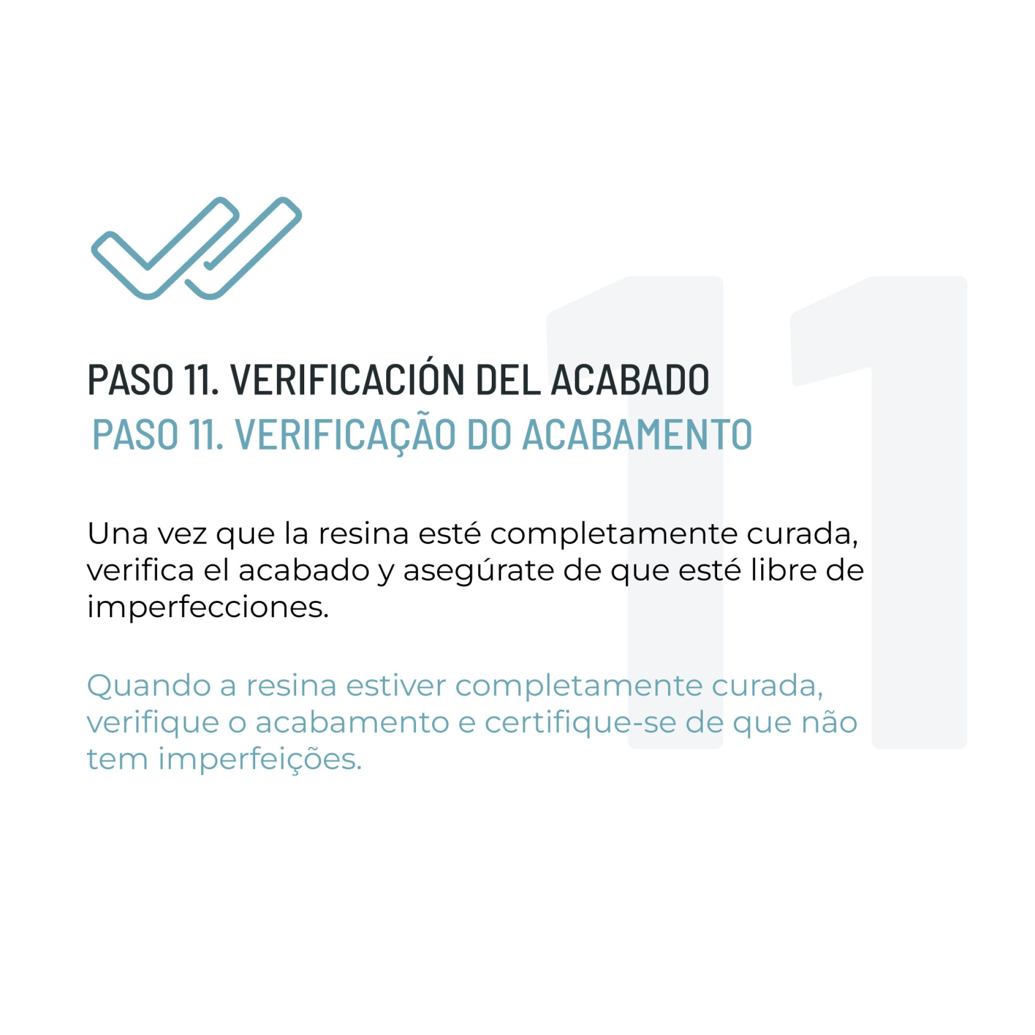 Resina epoxi Paso 11