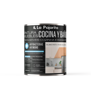 Pintura para Muebles Cocina y Baño Blanco Roto
