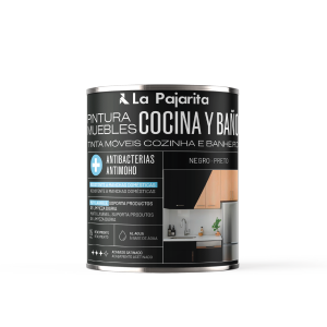 Pintura para Muebles Cocina y Baño Color Negro